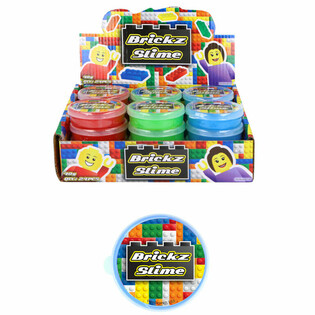 SLIME BLOCOS DE CONSTRU&Ccedil;&Atilde;O EM EXPOSITOR (24 un.)