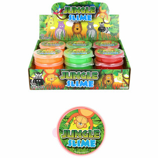 SLIME ANIMAIS DA SELVA EM EXPOSITOR (24 un.)