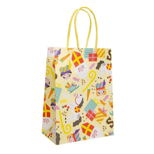 SACO DE PRESENTE DE PAPEL - SINTERKLAAS - 16x9x22 CM (12 unid.)