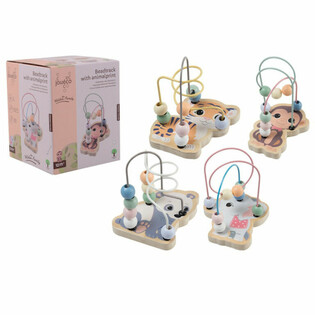 JOUECO® Labirinto de Contas Animais - A partir dos 12 meses