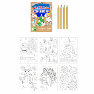 Set de Desenho de Natal ECO FRIENDLY - Unic&oacute;rnio (25 unidades)