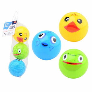 HAPPY WORLD - BOLAS DE BANHO ANIMAIS PARA BEB&Eacute; - Desde os 0 Meses (1 un.)