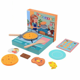 JOUECO - Conjunto de panquecas em madeira - A partir de 3 anos (1 un.)