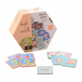 JOUECO - JOGO DE MEM&Oacute;RIA FAM&Iacute;LIA THE WILDIES - Desde 24 Meses (1 un)