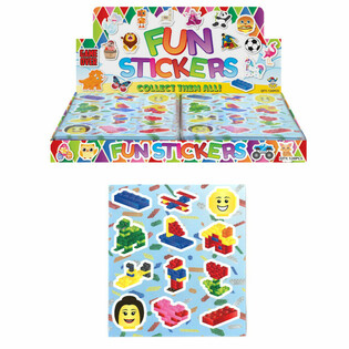 AUTOCOLANTES FUN - Blocos Brickz (120 unid.)