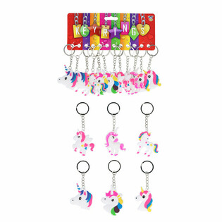 Porta-chaves Unic&oacute;rnio - Unicorn (12 un.)