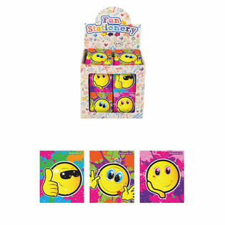Blocos de notas Smiley em expositor (480 unidades)