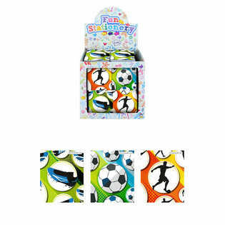 Expositor de Mini Blocos de Notas Futebol &ndash; 480 Unidades