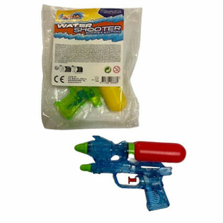 AQUA FUN - Pistolas de &aacute;gua, 16 cm - Saco PP (12 un.)