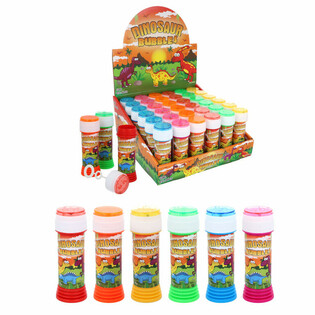 Bolas de Sab&atilde;o Dinossauro 50ml com Jogo de Paci&ecirc;ncia - Expositor 36 Unidades