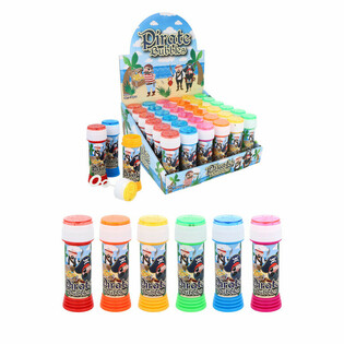 Bolas de Sab&atilde;o Piratas 50ml com Jogo de Paci&ecirc;ncia (Expositor 36 unidades)