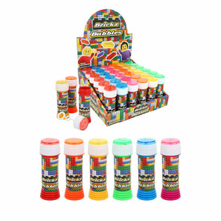 Bolas de Sab&atilde;o Brickz / Blocos 50ml - Display (36 un.)