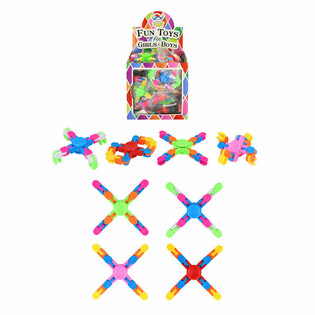 Fidget Spinner Flex&iacute;vel - Em Expositor (24 un.)