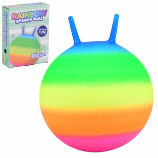 OUTDOOR FUN BOLA SALTITONA ARCO-RIS - 45 Cm. (1 un.)