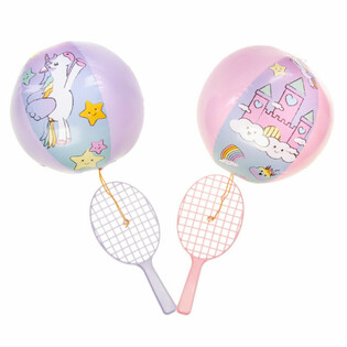 Raquete de Paddle com Bola - Unic&oacute;rnio (12 un.)
