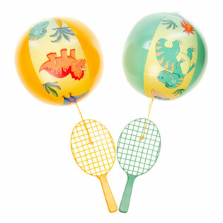 Raquete de Paddle com Bola - Dinossauro (12 un.)