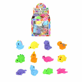 DINOSSAUROS SQUISHY PARA T&Ocirc;MBOLA - DISPLAY (96 unid.)