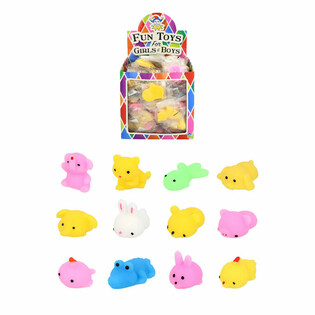Animais Squishy de Brinde - Em Display (96 un.)