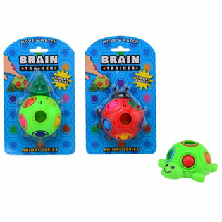 Brinquedo Fidget - Quebra-Cabe&ccedil;as de Animais em Cart&atilde;o (12 un.)