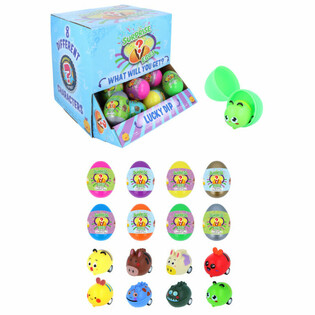 Display de Ovos Surpresa Animais de Quinta Pull Back (48 un.)