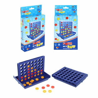 Jogo 4 em LINHA - Dim. 13x9,5 cm em Caixa de Oferta (6 un.)