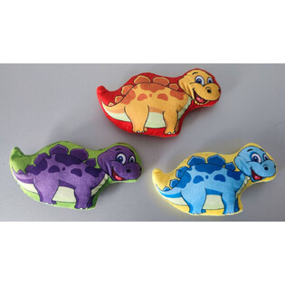 DINOSSAURO DE PELUCHE - CORES MISTAS (24 unid.)