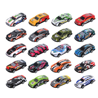 Carros de Desporto Pull Back - Cores Mistas (24 unid.)