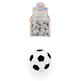 BORRACHAS - MODELO: FUTEBOL - EM EXPOSITOR (120 unid.)