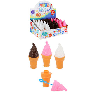 SOPRADORES DE BOLHAS GRANDES SORVETE 50ML EM EXPOSITOR (24 un.)