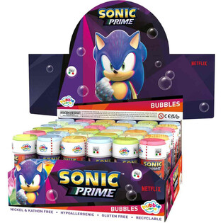 Bolas de Sab&atilde;o SONIC - 60ml - Em Display (36 unid.)