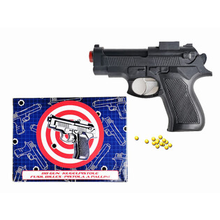 Pistola BB GUN 15CM [ ABAIXO DE 0,08J ] (6 unid.)