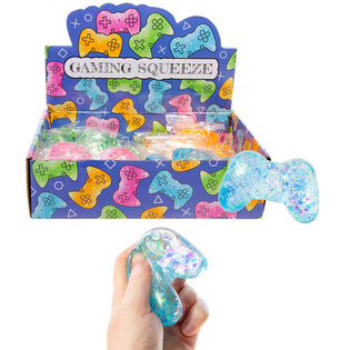 COMANDO DE JOGO SQUEEZE - CORES MISTAS - EM EXPOSITOR (12 un.)