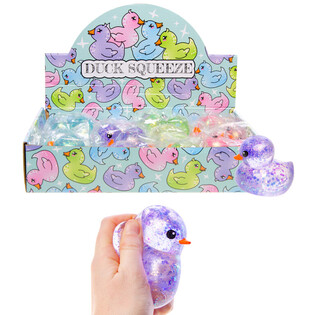 PATO SQUEEZE DUCK - CORES MISTAS - EM DISPLAY (12 un.)