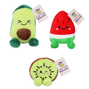 PELUCHE DE FRUTA - 15CM DE ALTURA - DESIGN MISTO (12 un.)