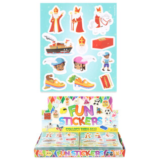 AUTOCOLANTES FUN STICKERS – MODELO: SINTERKLAAS (120 un.)