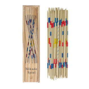 JOGO MIKADO EM MADEIRA (36 un.)
