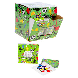 PEQUENOS JOGOS DE MEM&Oacute;RIA - MODELO: FUTEBOLISTAS - EM DISPLAY (60 un.)