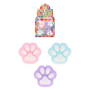 Squishy de Pata de C&atilde;o - Cores Mix (42 unidades)