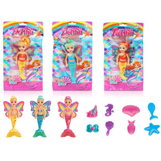 Boneca Sereia em Saco de Presente (24 unidades)