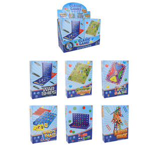 JOGOS DE VIAGEM CL&Aacute;SSICOS - EM EXPOSITOR (6 unid.)