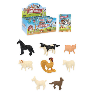 Bolsa Surpresa / Blind Bag - Tema: Animais da Quinta em Expositor (60 unid.)