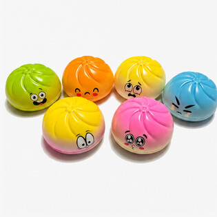RAGE - Squishy Dumplings GRANDE (Dim. 9 x 9 x 4 Cm) - Viral 2026 Fidget Toy - COM CART&Atilde;O DE TOPO (24 un.)