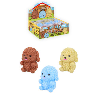 Poodles El&aacute;sticos e Esprem&iacute;veis em Display (12 unidades)