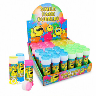 BOLAS DE SAB&Atilde;O - SMILEY - 50ML EM DISPLAY (36 un.)
