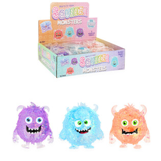 MONSTROS SQUEEZE - CORES SORTIDAS - EM DISPLAY (12 un.)