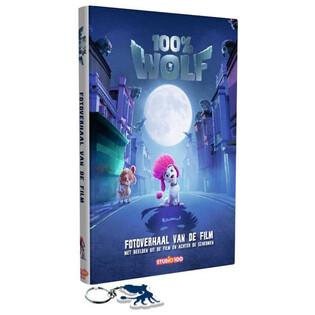 STUDIO100 - LIVRO 100% LOBO - CAPA DURA COM PORTA-CHAVES GR&Aacute;TIS (20 un.)