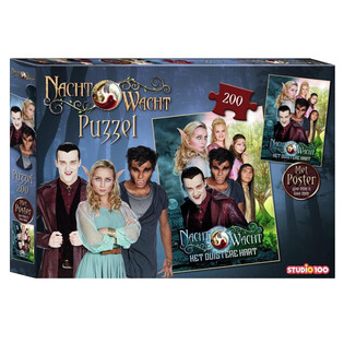 STUDIO100 - PUZZLE NACHTWACHT 200 PE&Ccedil;AS - COM P&Oacute;STER GR&Aacute;TIS (12 un.)