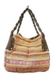 Art.nr: 97718A - Mala de Brocado B-FAIR Grande Castanha (1 un)