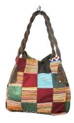 Ref&ordf;: 97728 - MALA PATCHWORK B-FAIR PEQUENA CASTANHA (1 un.)