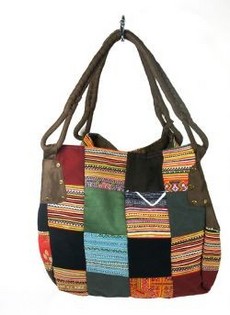 Mala Patchwork B-Fair Pequena Castanha (1 un.)